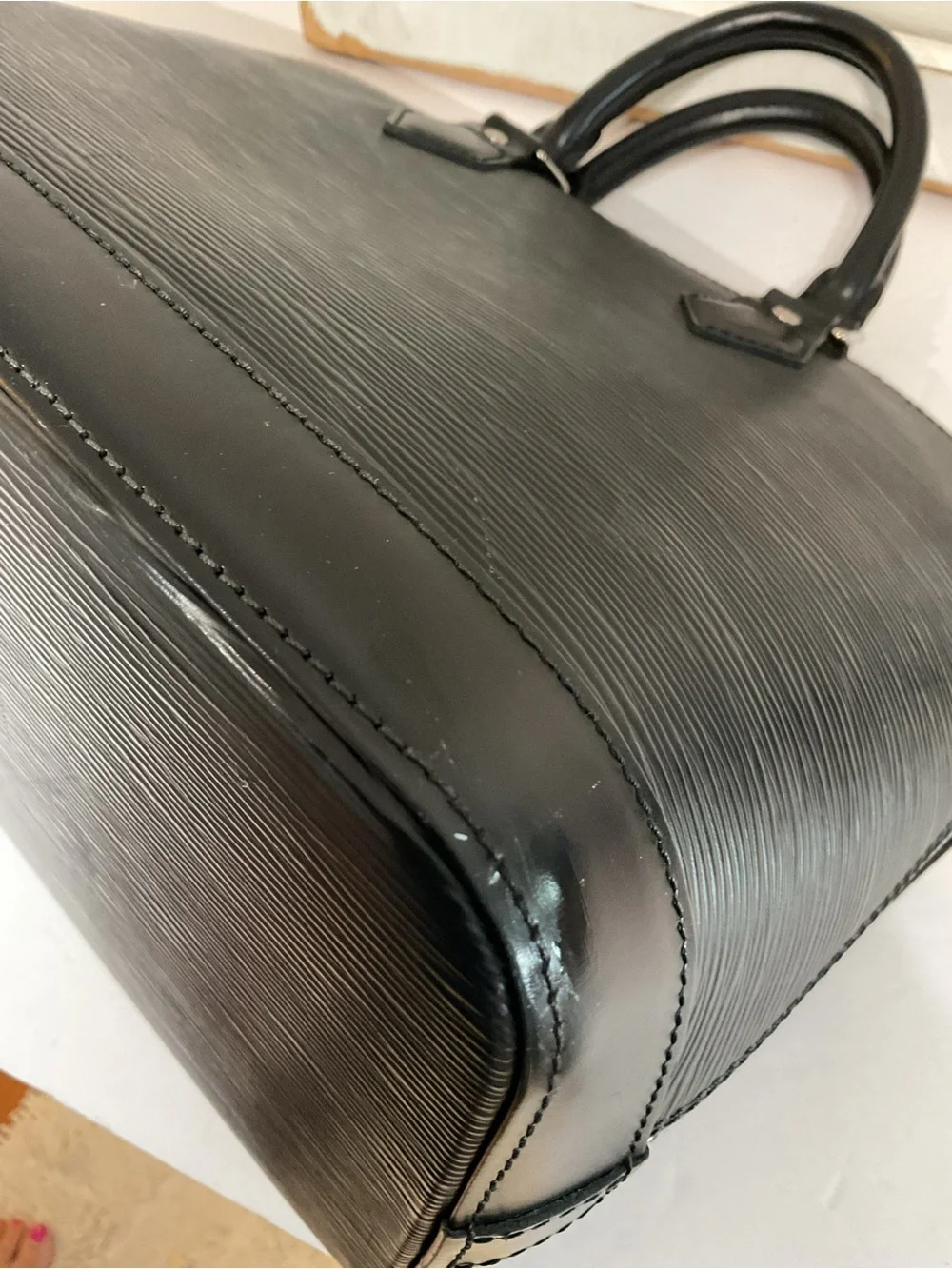Louis Vuitton Alma PM Bag Epi Leather